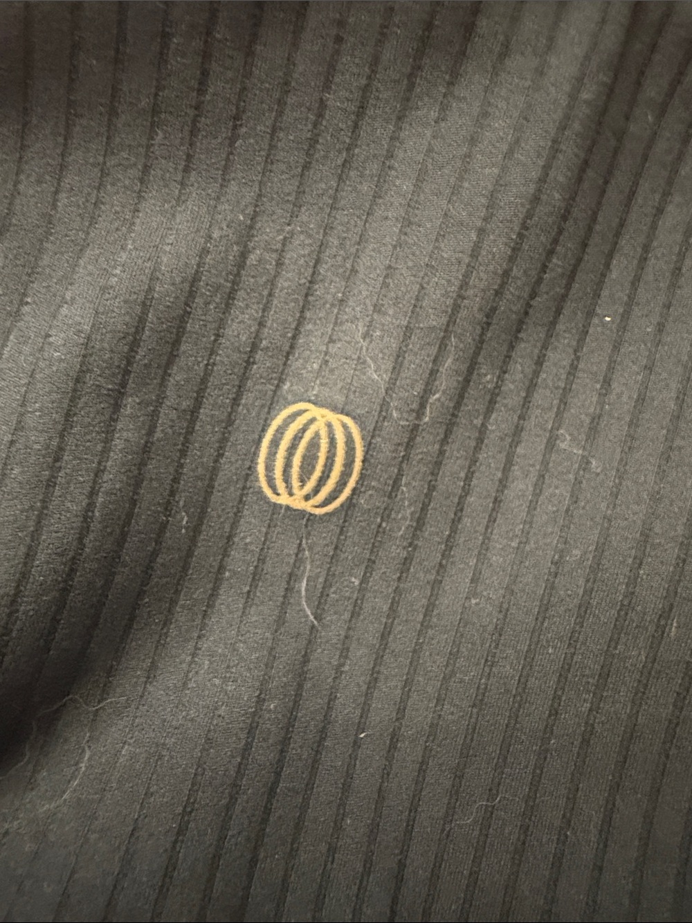 Balance Collection Ribbed Navy Bike Shorts - Picture 4 of 4